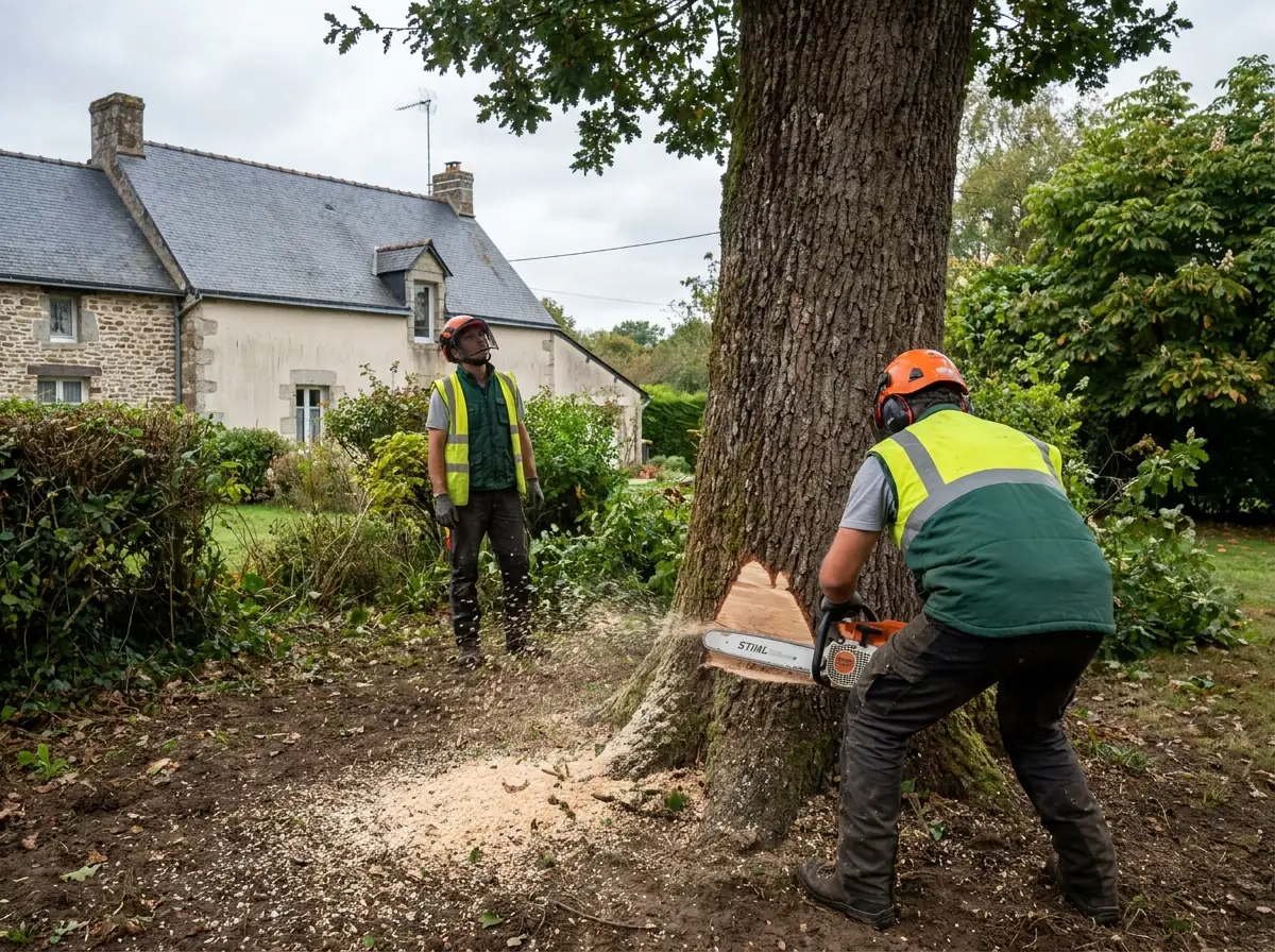Abattage d'arbre Saint-Nolff