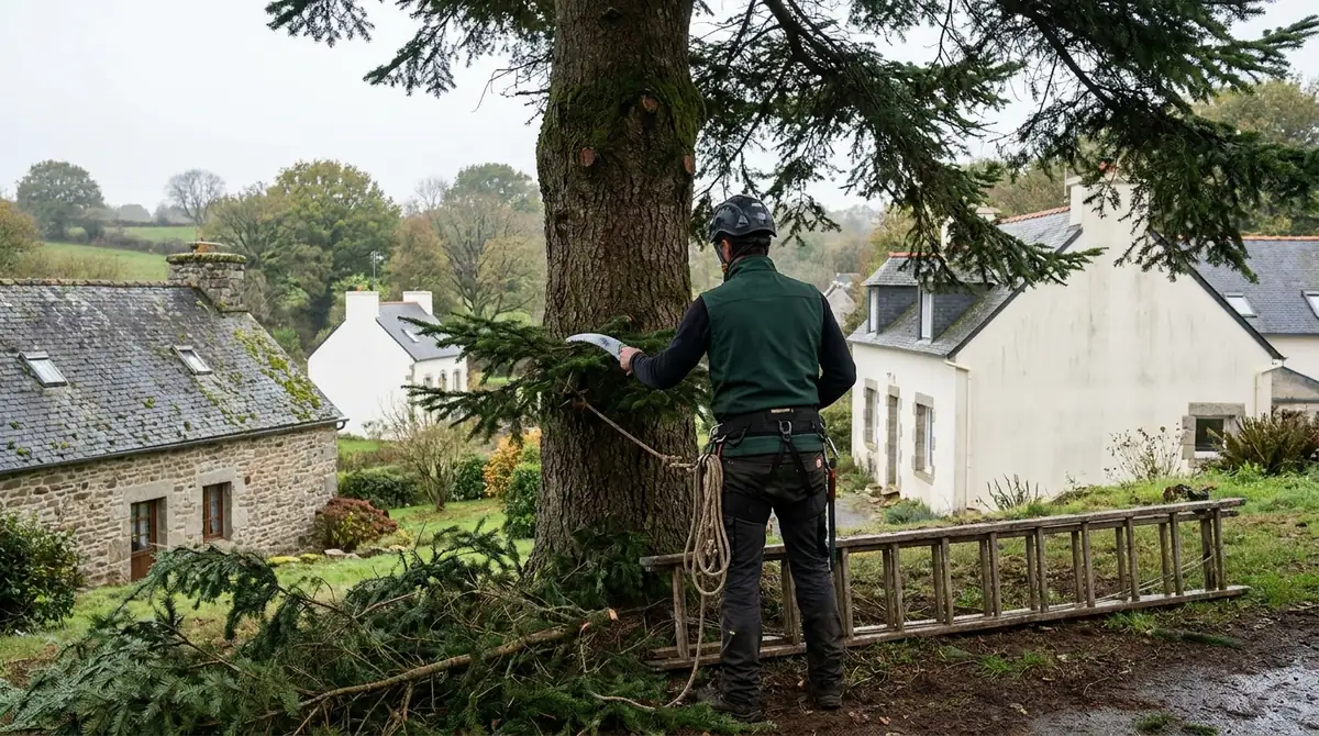 Élagage des conifères : techniques et périodes recommandées, Morbihan