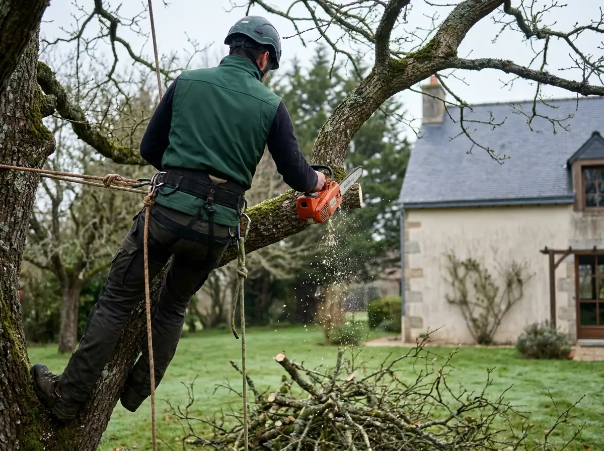 Élagage d'arbre Saint-Nolff